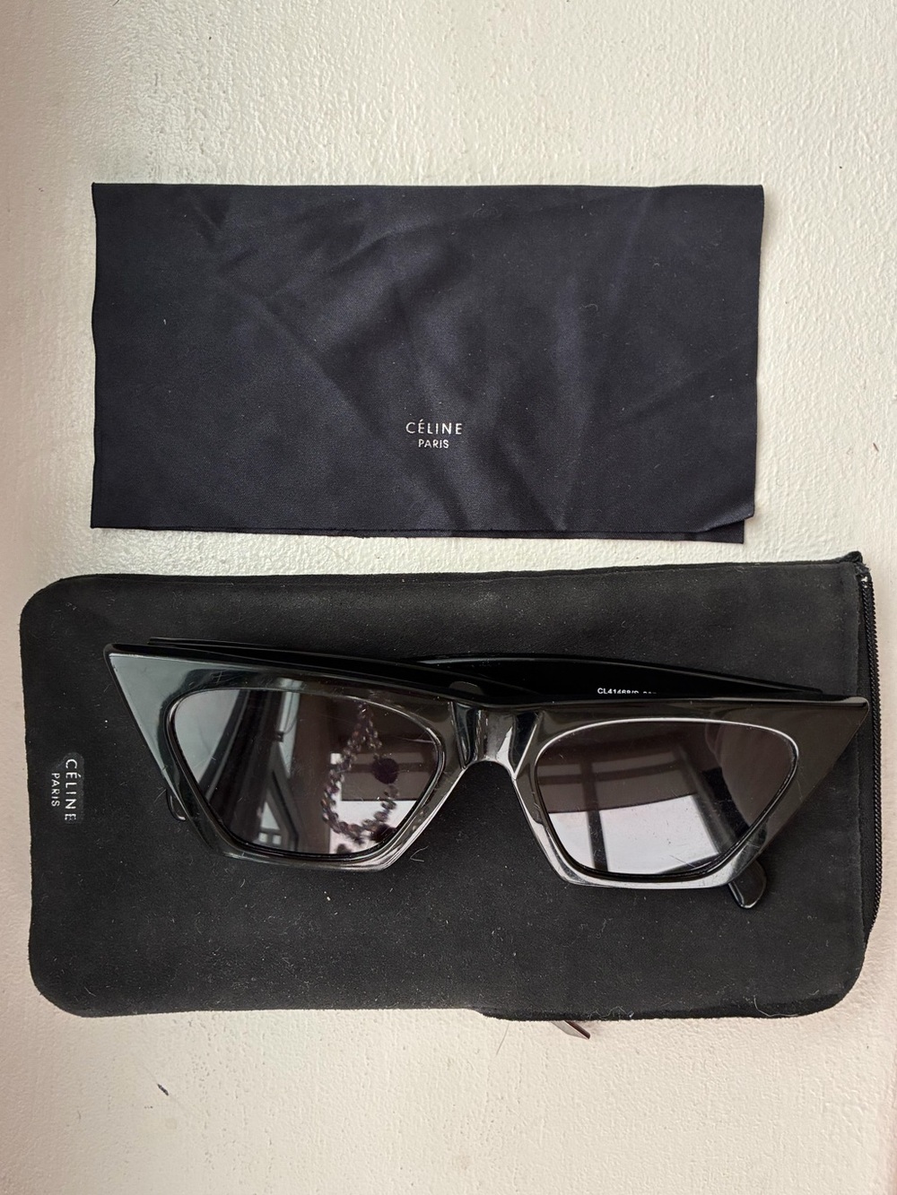 CELINE EDGE CL 41468/S BLACK
